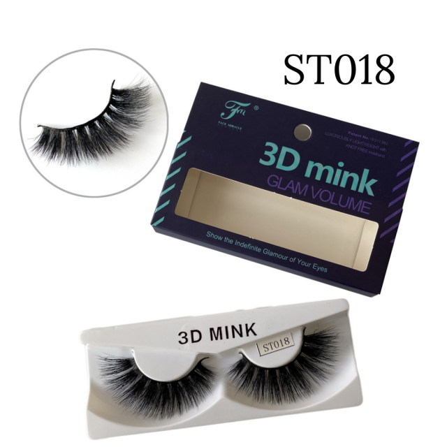 LyricalHair False Eyelashes Natural Faux Mink Strip 3D, strong natural eyelashes, High Quality, Soft and comfortable to use.