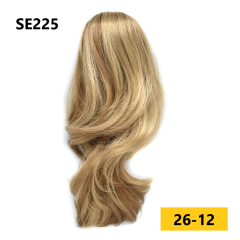 LyricalHair Wavy Chic Claw Jaw Clip Synthetic Ponytail Flirty-Layered Texture Pony 14" Hair Extension SE225