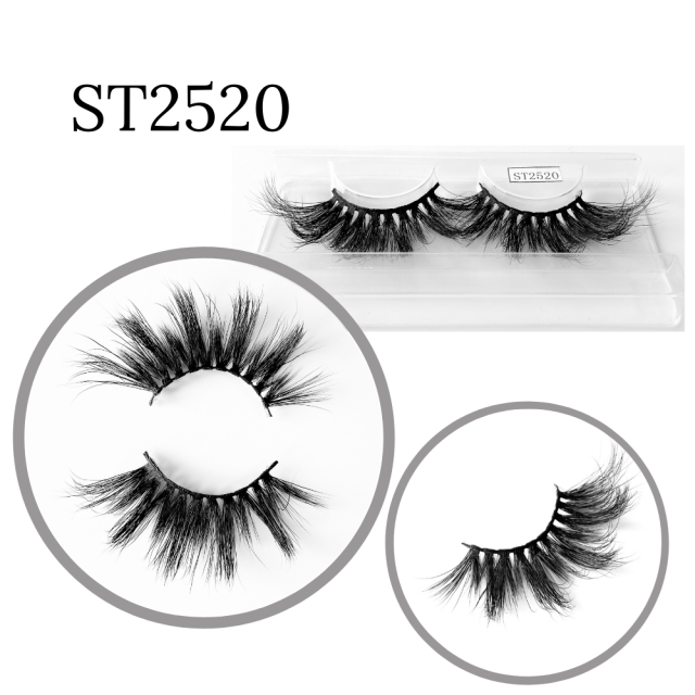 LyricalHair False Eyelashes Natural Faux Mink Strip 3D, strong natural eyelashes, High Quality, Soft and comfortable to use.