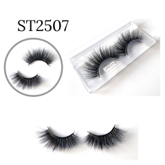 LyricalHair False Eyelashes Natural Faux Mink Strip 3D, strong natural eyelashes, High Quality, Soft and comfortable to use.