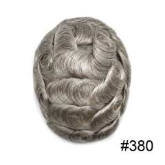 LyricalHair Men Toupee 0.12mm Thickness Skin Hair Systems Split Knotted Thin Skin Men's Toupee Best Selling in North America Comfortable and Durable Cut-Away Men's Hairpieces From USA