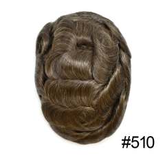 510# Medium Light Brown with 10% Grey Hair