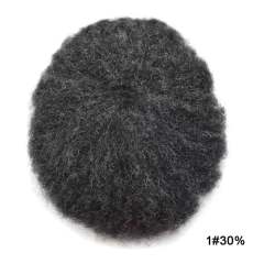 LyricalHair Afro Full Lace Men's Toupee For Black Human Hair Swiss Lace Front Natural Hairlile Men's Hairpieces Best Selling in North America American  Afro Curls Mens Hair System Full Lace 4mm-12mm Wave Hair Systems for Black Men