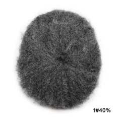 LyricalHair Afro Full Lace Men's Toupee For Black Human Hair Swiss Lace Front Natural Hairlile Men's Hairpieces Best Selling in North America American  Afro Curls Mens Hair System Full Lace 4mm-12mm Wave Hair Systems for Black Men