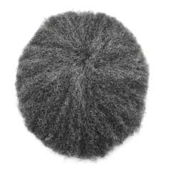 LyricalHair Afro Full Lace Men's Toupee For Black Human Hair Swiss Lace Front Natural Hairlile Men's Hairpieces Best Selling in North America American  Afro Curls Mens Hair System Full Lace 4mm-12mm Wave Hair Systems for Black Men