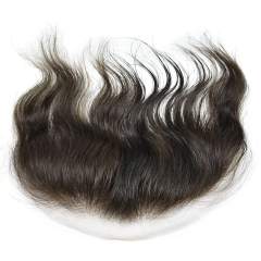 Lyrical Hair Swiss Lace Frontal 18CM x 4CM High Quality Frontal Indian Remy Human Hair For Receding Hairline Front Hair Loss Stock Hair System
