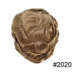 2020# Light Ash Blonde with 20% Synthetic Grey
