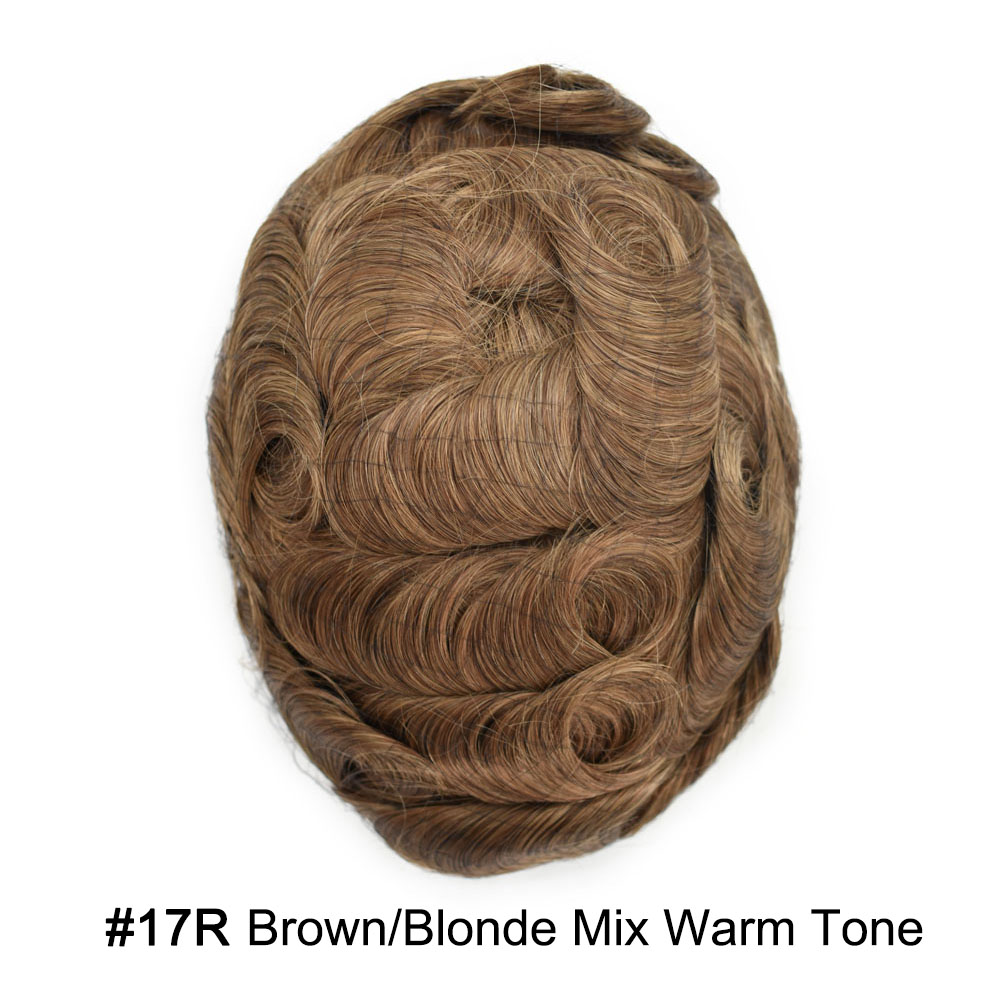 17R# BROWN/BLONDE MIX WARM TONE