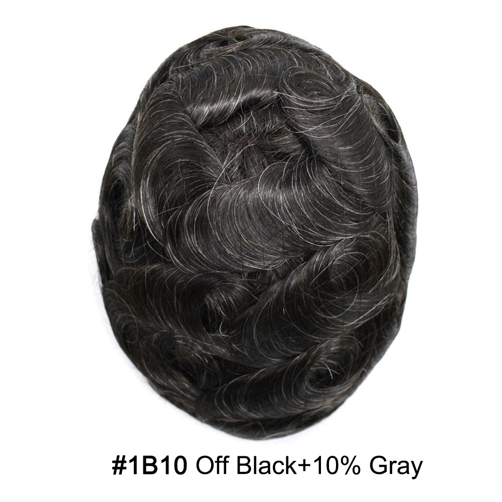 1B10# OFF BLACK with 10% gray hair