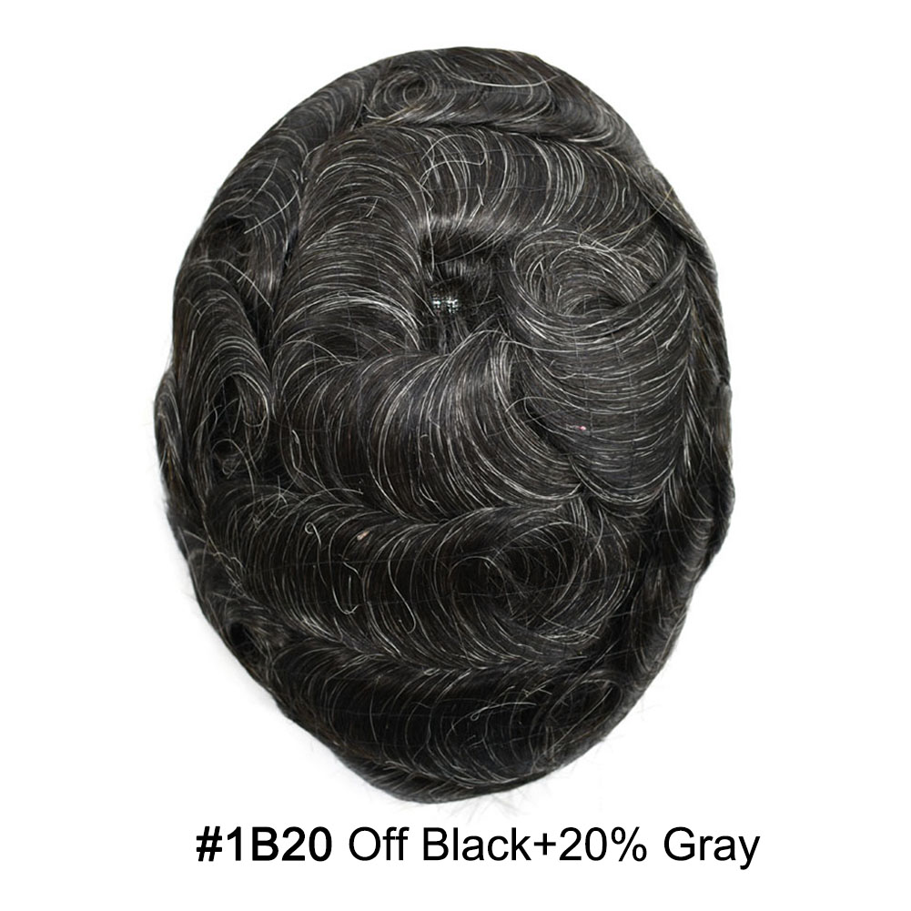 1B20# OFF BLACK with 20% gray hair