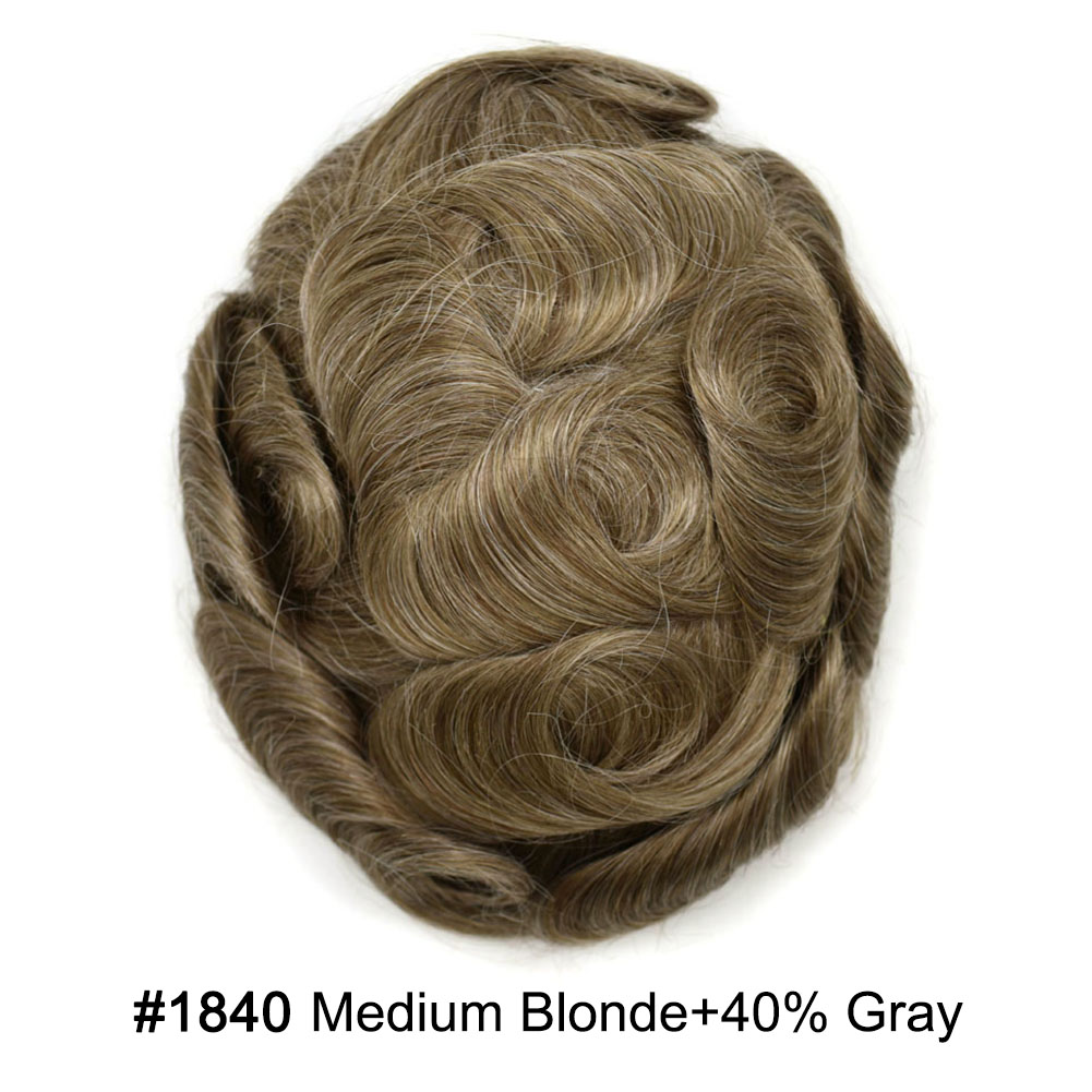 1840# MEDIUM BLONDE with 40% Gray