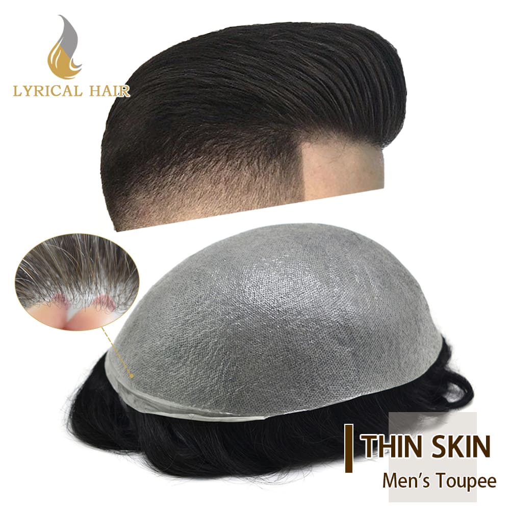 Thin Skin Men's Toupee