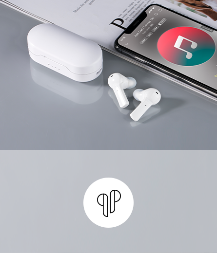 The True Wireless Stereo (TWS) 2-in-1 Hearing Aids & Bluetooth Earbuds Enhance Hearing for Conversation, and can also stream Music and phone calls. Affordable Hearing for All.