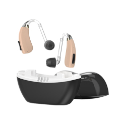 Advanced Bluetooth Rechargeable Hearing Aids with Dual-Microphone Technology, Smart APP Control