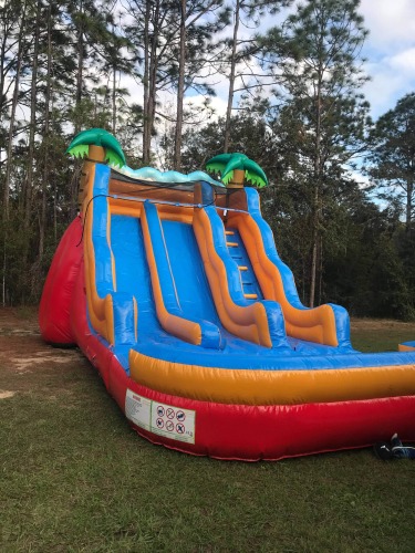 USA Client Water slide and bounce house