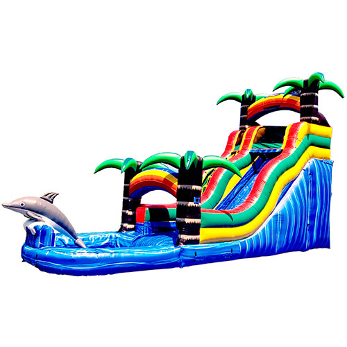 DOLPHIN Water Slide With Pool commercial water slide inflatable water slides pool water slide inflatable for kids