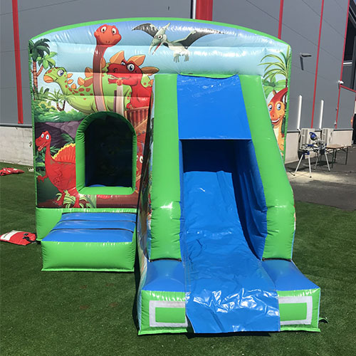 commercial bounce house with slide for sale