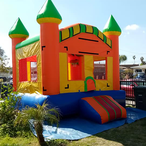 outdoor bounce house park