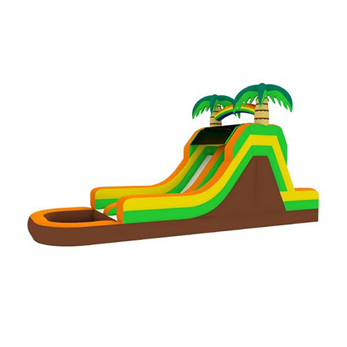 Dual slides water slide commercial inflatable water slides children's pool with slide inflatable pool slide