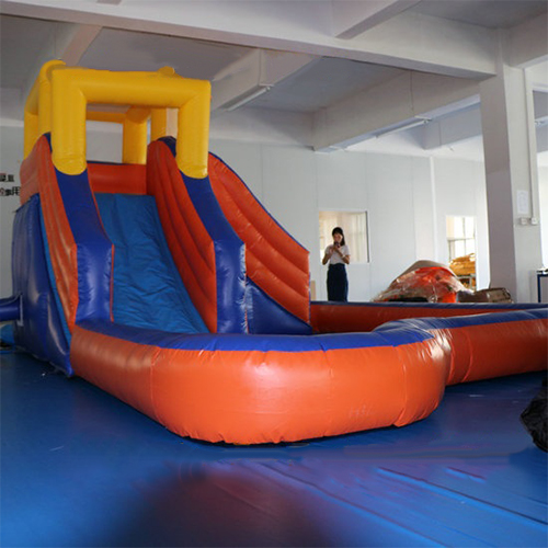 small inflatable slide with pool jumping castles for sale in china inflatable castle for sale