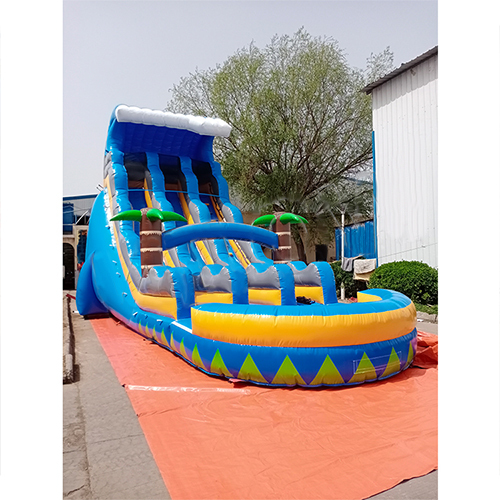 Large Double lanes water slide big COMMERCIAL inflatable water slide for kids backyard water slides for sale water slide garden
