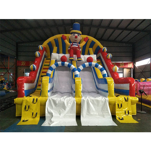 Clown water park slides for sale water slide for swimming pool inflatable water park slide