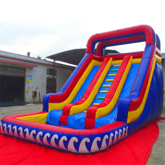 New double lanes water slide for kids commercial water slide water slide game