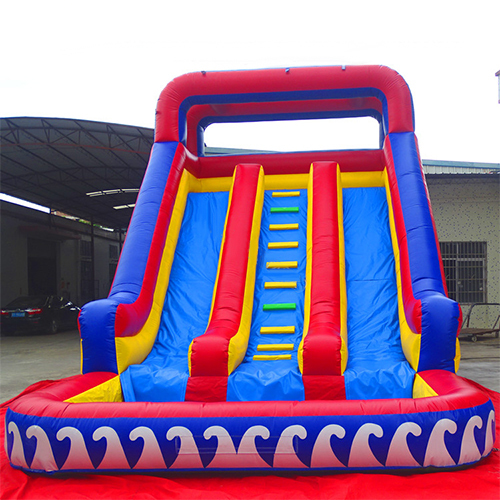 New double lanes water slide for kids commercial water slide water slide game