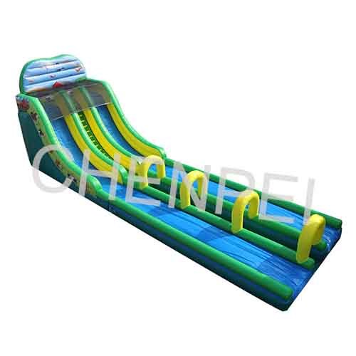 CHENPEI New inflatable dry slide inflatable slide for sale blue inflatable dry slide