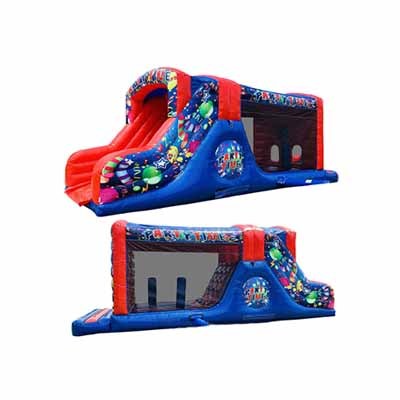 Commercial inflatable obstacle course for sale custom courses