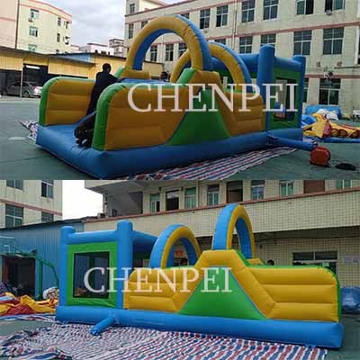 obstacle course jumping castle inflatable obstacle course