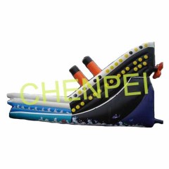 Titanic inflatable slide inflatable dry slide for sale bouncy slide inflatable