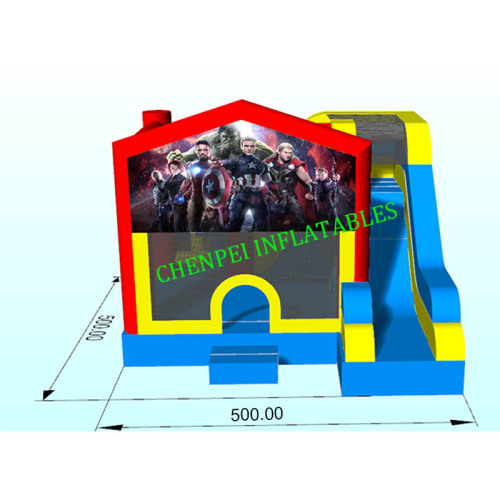 New avengers inflatable bouncy castle for sale ready to ship
