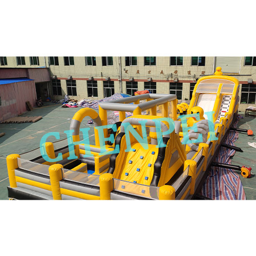New giant inflatable obstacle course commercial bouncy castles and obstacle courses for sale