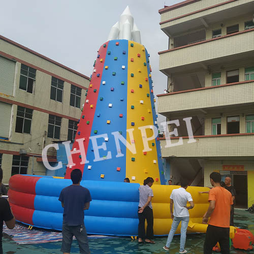 inflatable rocking climbing wall inflatable sports game china inflatables for sale