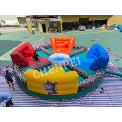 inflatable jumping course inflatable sports game china inflatables for sale