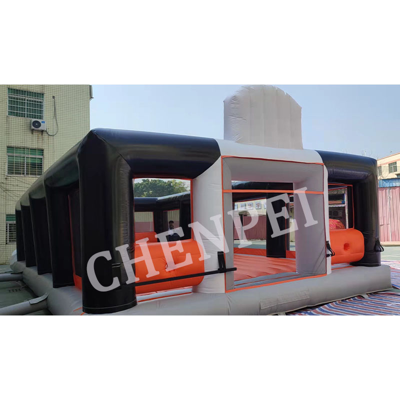 inflatable jumping course inflatable sports game china inflatables for sale