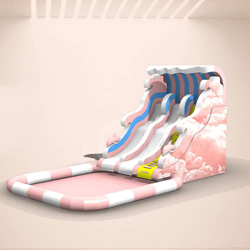 Large Commercial water slide pool for sale China inflatables for sale