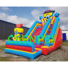 Minions bouncy castle inflatable slide for sale China inflatables supplier