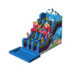 Sea World inflatable water slide for sale inflatable water slide supplier