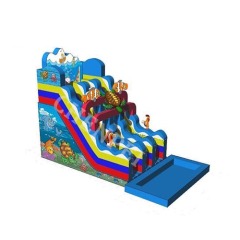 Sea World inflatable water slide for sale inflatable water slide supplier