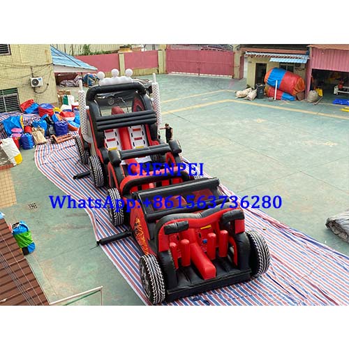 Big bouncy castle obstacle course for sale Commercial inflatable obstacle course for sale