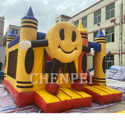 Smile bouncy castle for sale