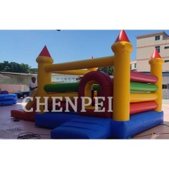 Commercial bouncy castle for sale Dual lanes jumping castle buy