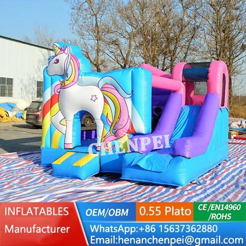 Unicorn bouncy castle sale commercial jumping castle for sale
