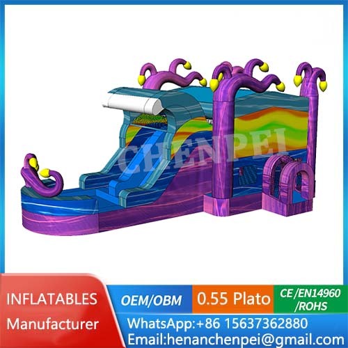 Octopus jumping castle water bouncy castle for sale