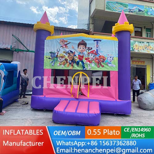 kids bounce house Paw patrol jumping castle to buy
