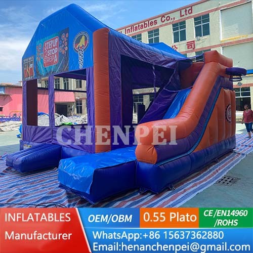 Sports bouncy castle for sale inflatable castle factory