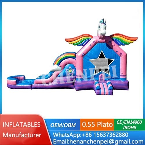 Unicorn bouncy castle for sale water bouncy castle purchase