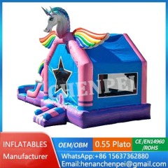 Unicorn bouncy castle for sale water bouncy castle purchase